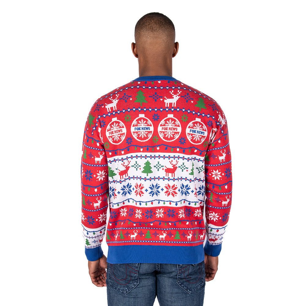 FOX News 2024 Knit Holiday Sweater