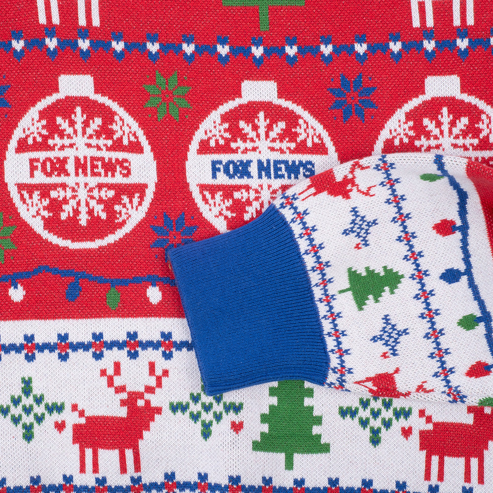 FOX News 2024 Knit Holiday Sweater