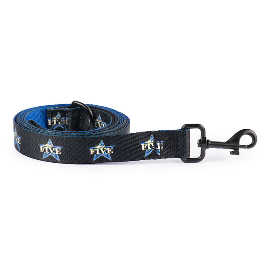 The Five Logo Pet Leash