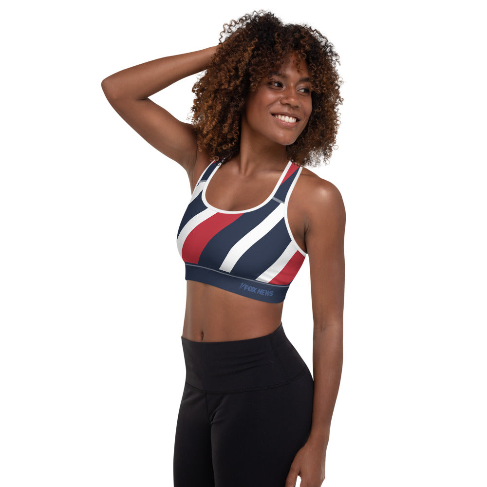 FOX News Logo Women's Sports Bra