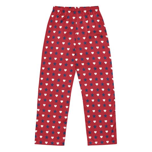 FOX News Proud American Hearts And Stars Women's Pajama Pants
