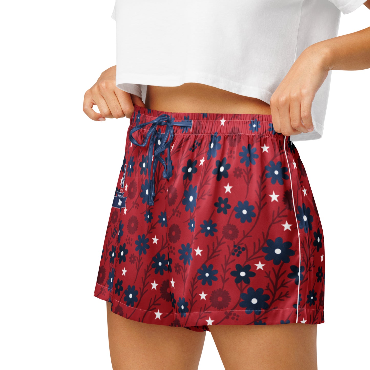 FOX News Proud American Mom Pajama Shorts