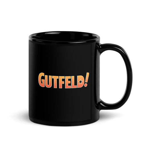 Gutfeld! Great With Beverages Black Mug