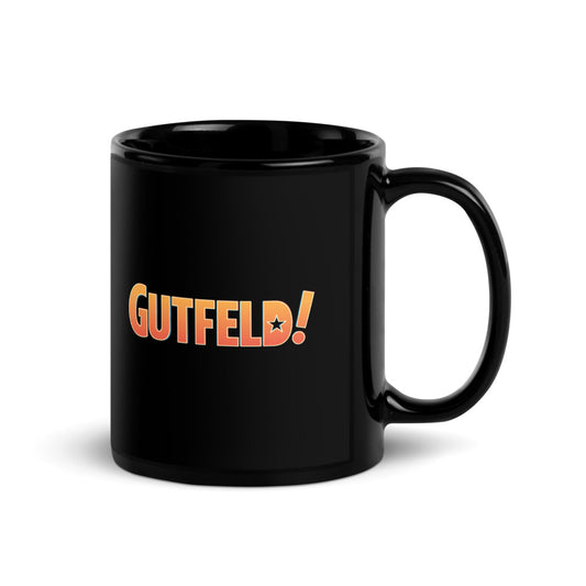Gutfeld! Great With Beverages Black Mug