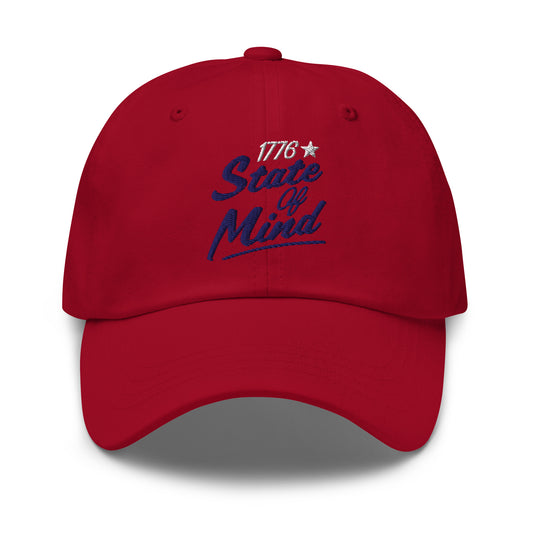 FOX News 1776 State Of Mind Embroidered Dad Hat