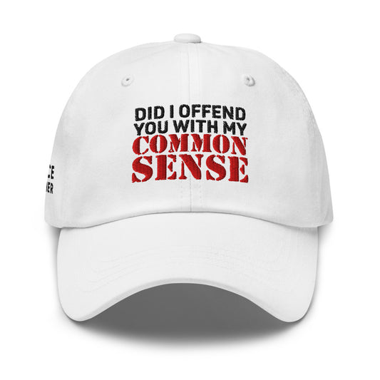 FOX News @ Night Common Sense Embroidered Hat