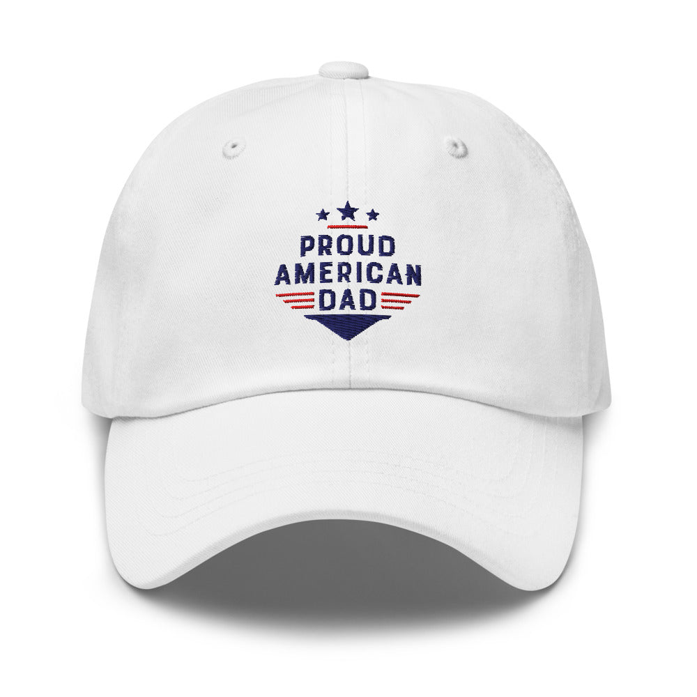 FOX News Proud American Dad Hat White