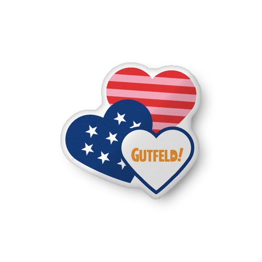 Gutfeld! Hearts Pillow