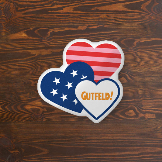 Gutfeld! Hearts Pillow