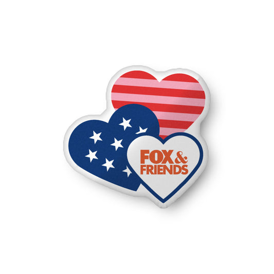 FOX & Friends Hearts Pillow