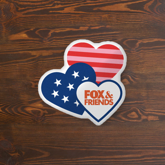 FOX & Friends Hearts Pillow