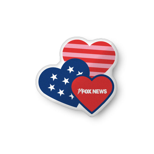 FOX News Hearts Pillow