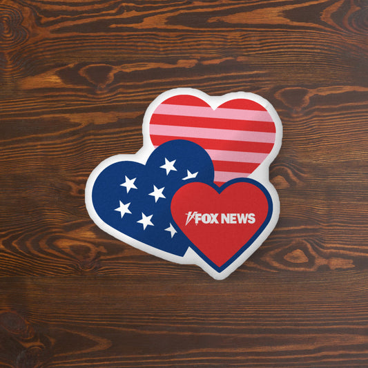 FOX News Hearts Pillow