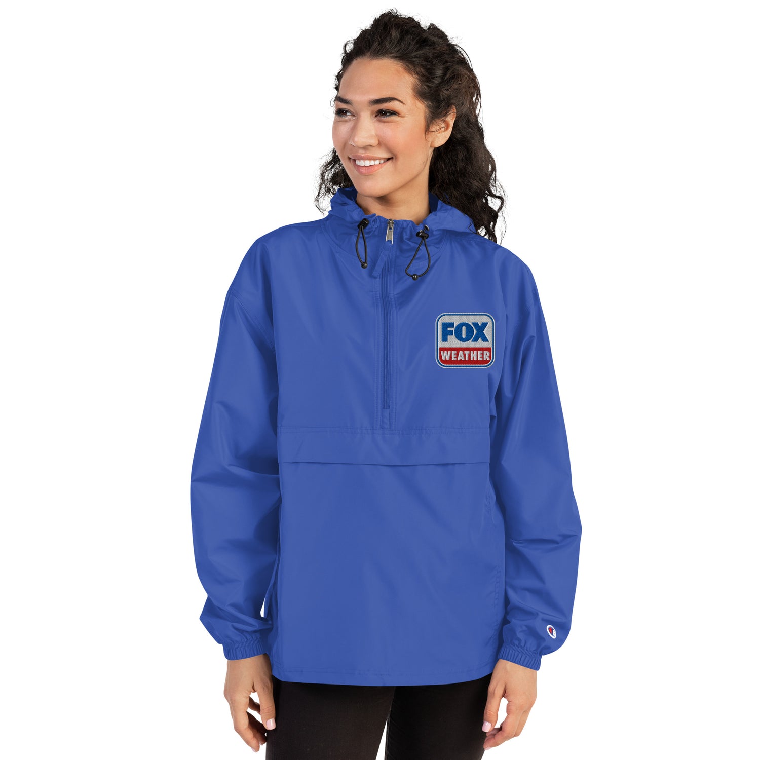 FOX Weather Logo Champion Packable Jacket1