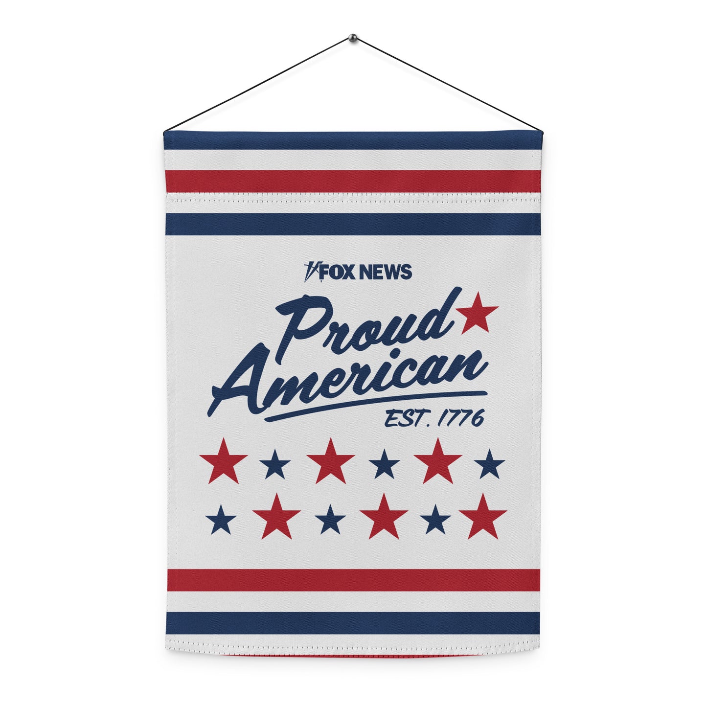 FOX News Proud American Est. 1776 Garden Flag