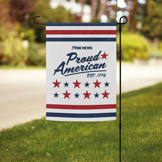 FOX News Proud American Est. 1776 Garden Flag
