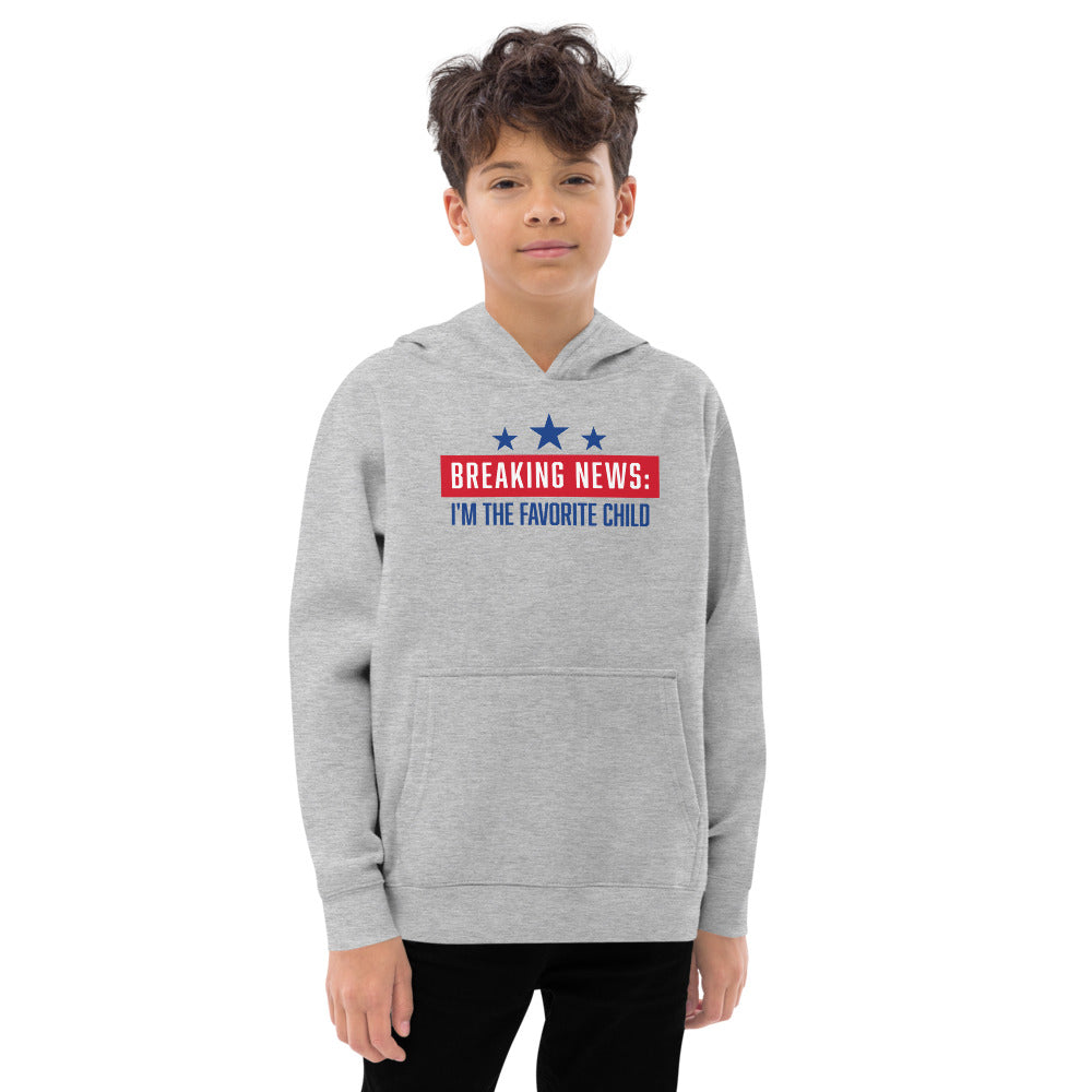 Fox News Breaking News Kids Hoodie