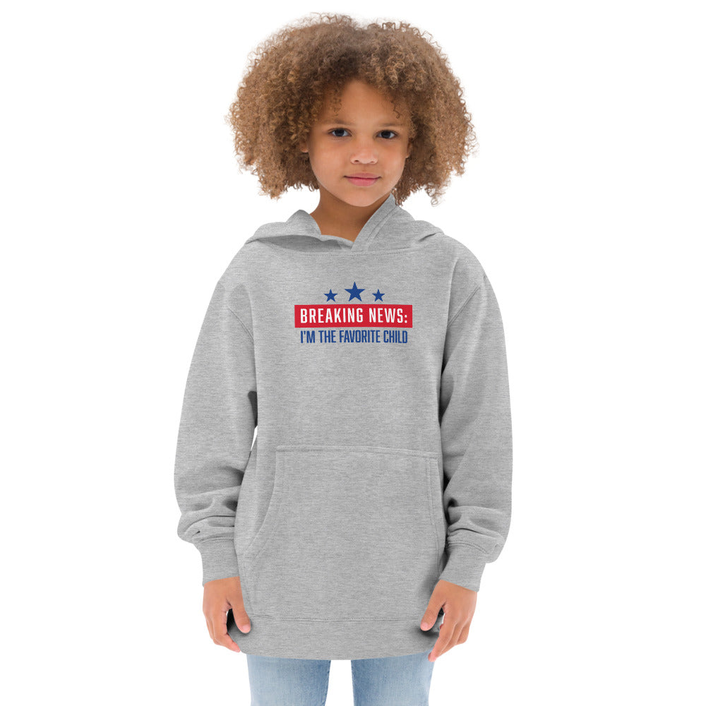 Fox News Breaking News Kids Hoodie