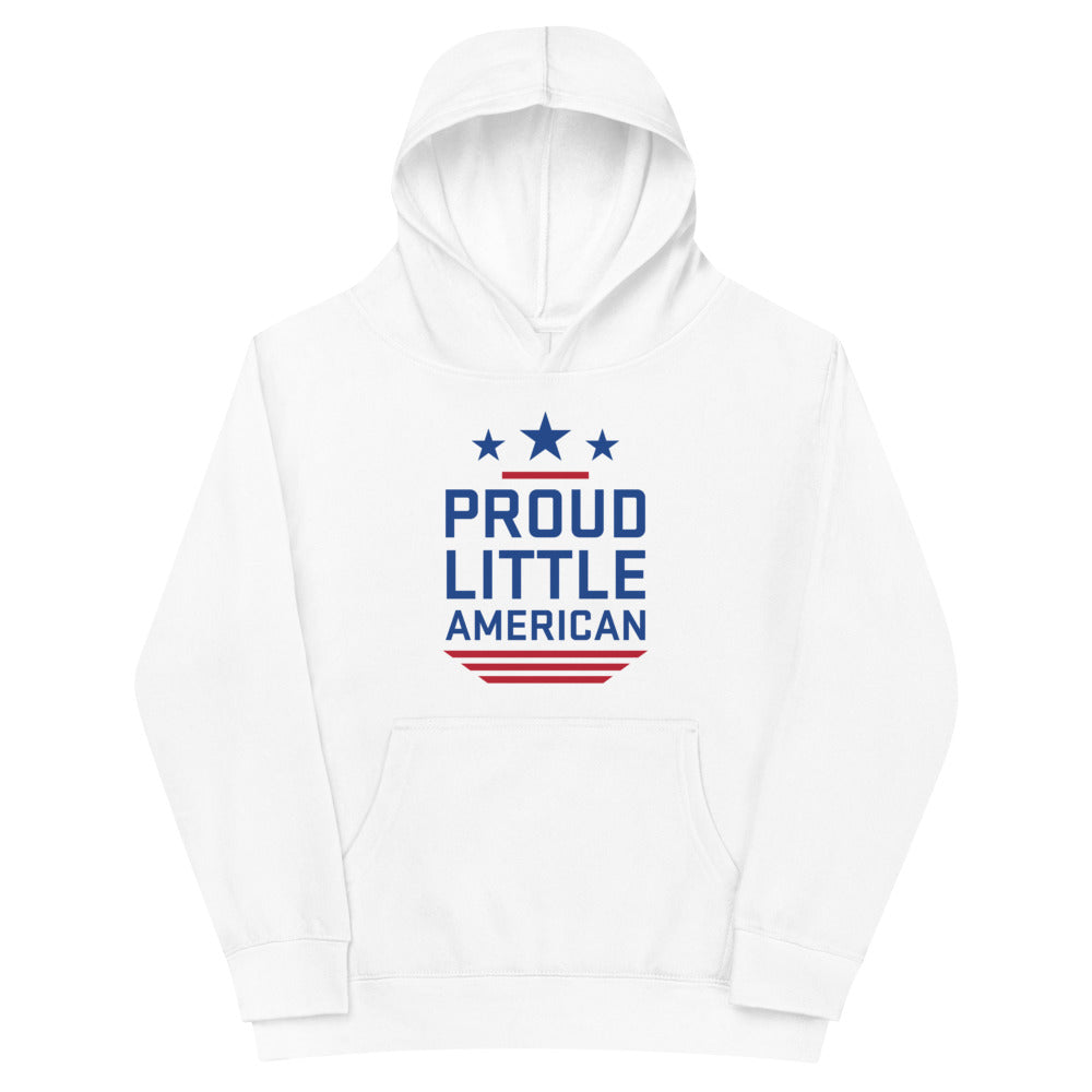 Fox News Proud Little American Kids Hoodie White