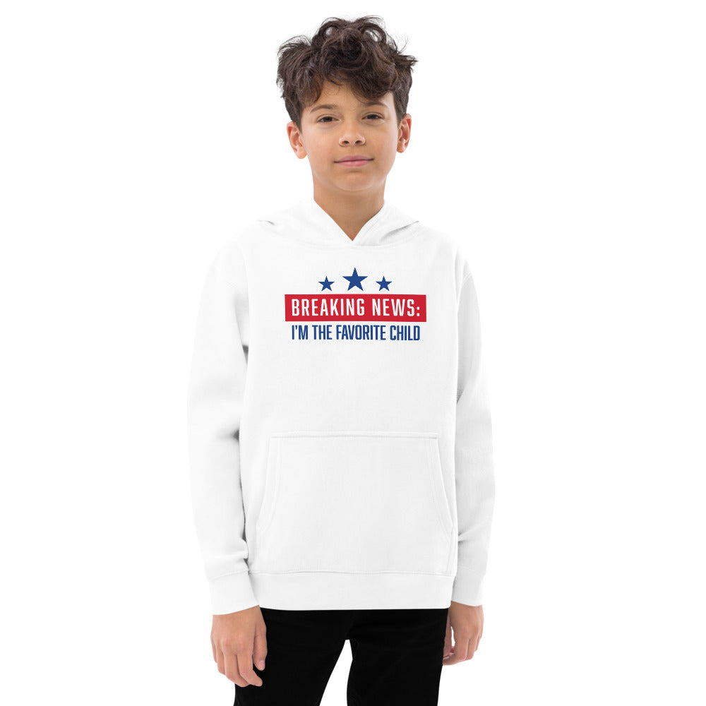 Fox News Breaking News Kids Hoodie