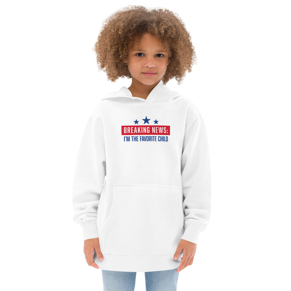 Fox News Breaking News Kids Hoodie