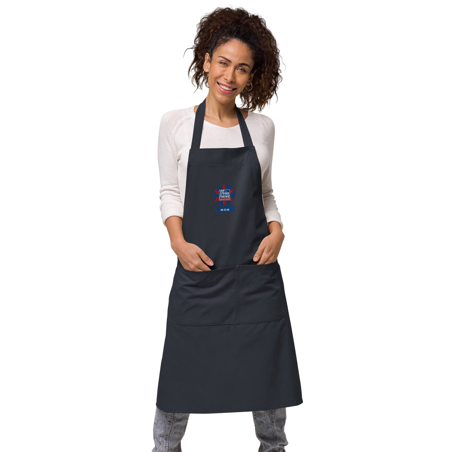 FOX News Proud American Mom Embroidered Apron
