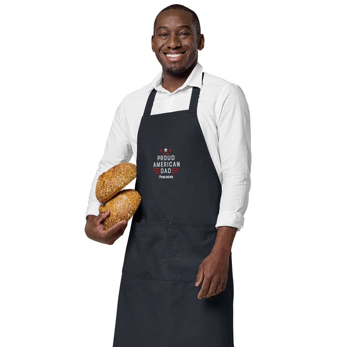 FOX News Proud American Dad Embroidered Apron