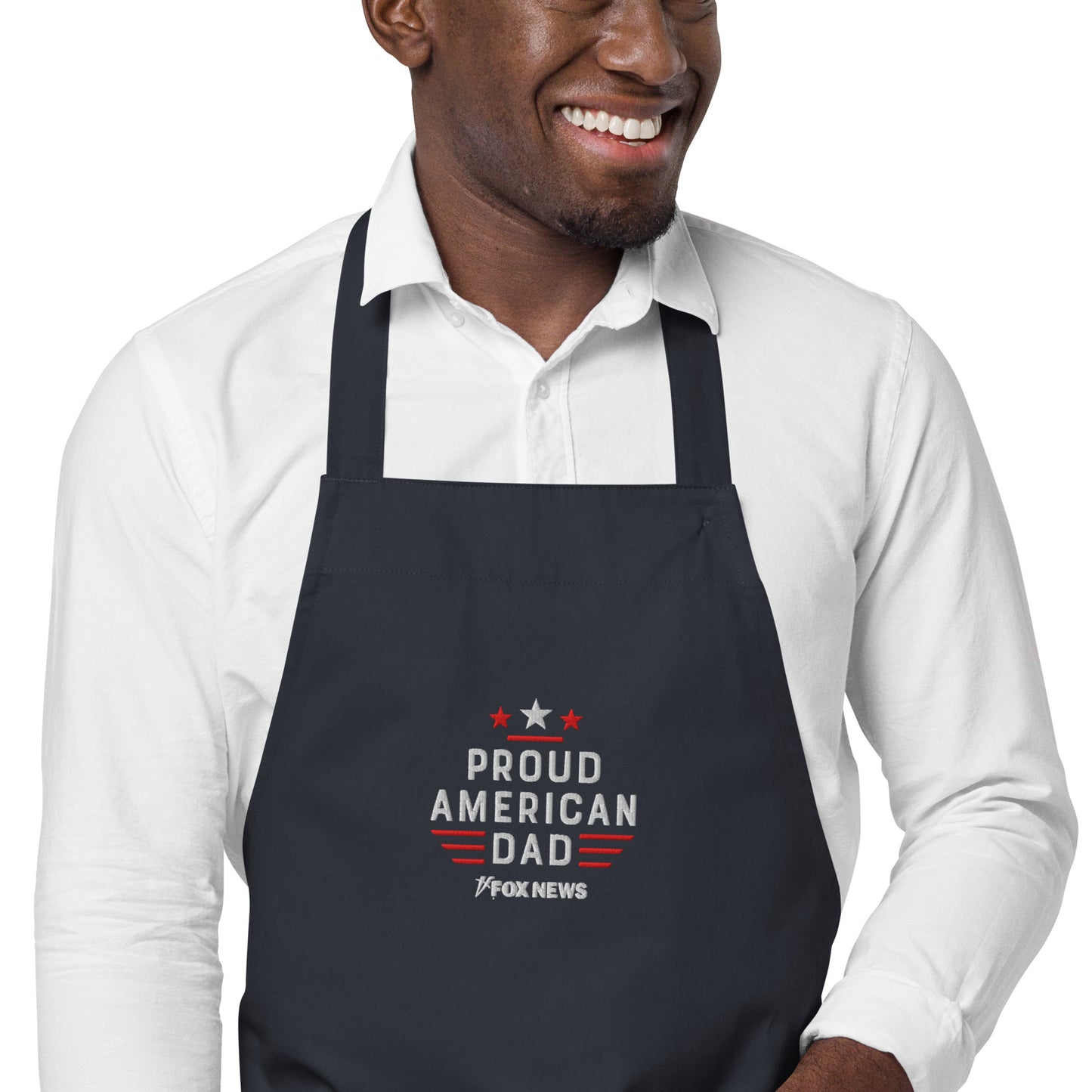 FOX News Proud American Dad Embroidered Apron