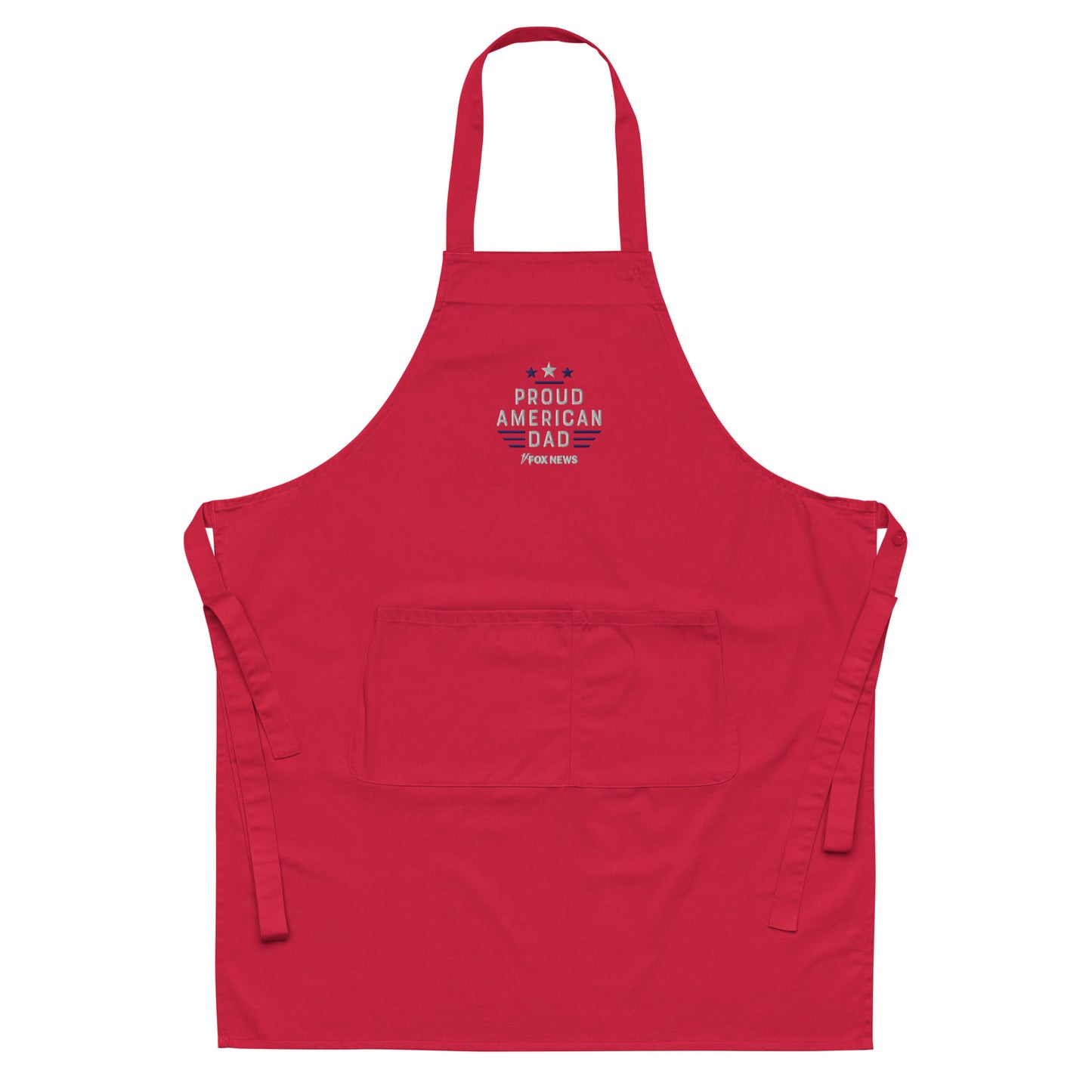 FOX News Proud American Dad Embroidered Apron