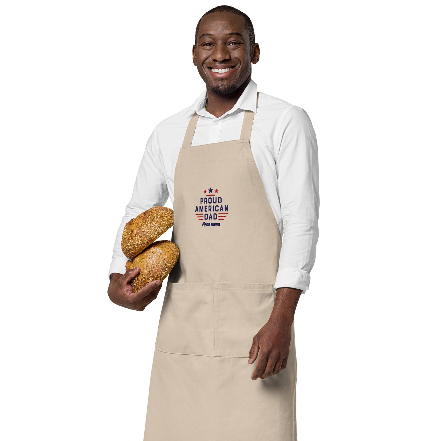 FOX News Proud American Dad Embroidered Apron