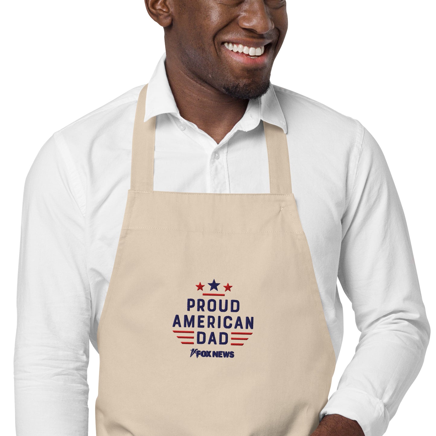 FOX News Proud American Dad Embroidered Apron