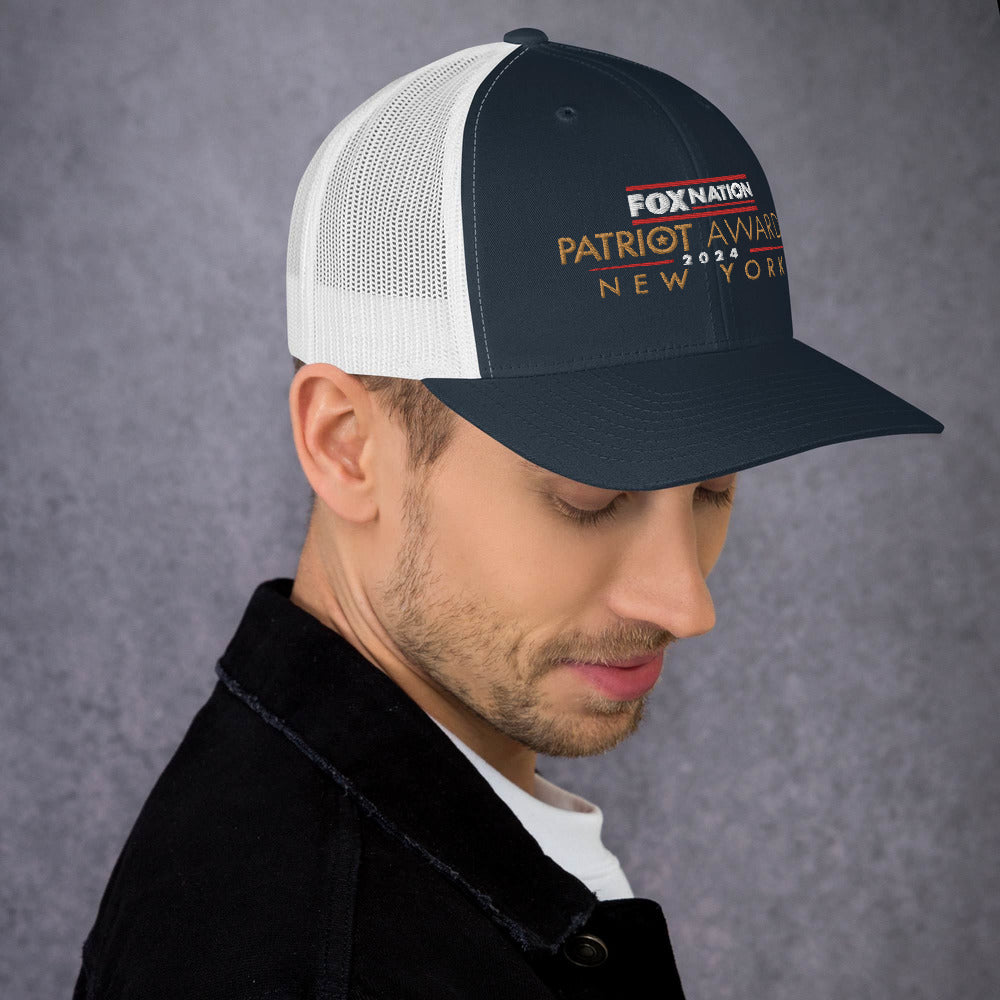 FOX Nation 2024 Patriot Awards Embroidered Trucker Hat