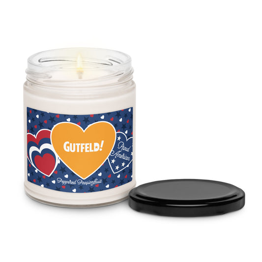 Gutfeld! Proud American Hearts And Stars Candle