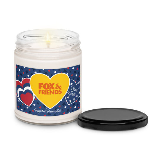 FOX & Friends Proud American Hearts And Stars Candle