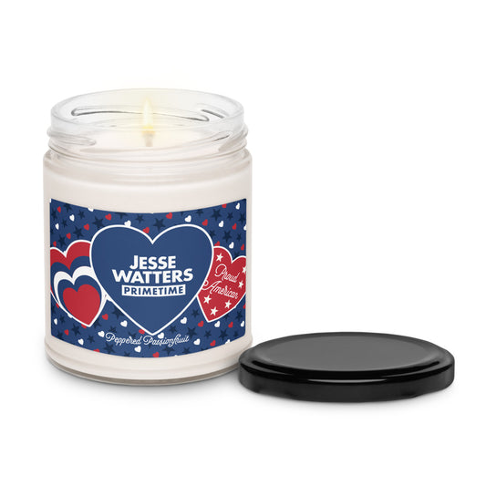 Jesse Watters Proud American Hearts And Stars Candle