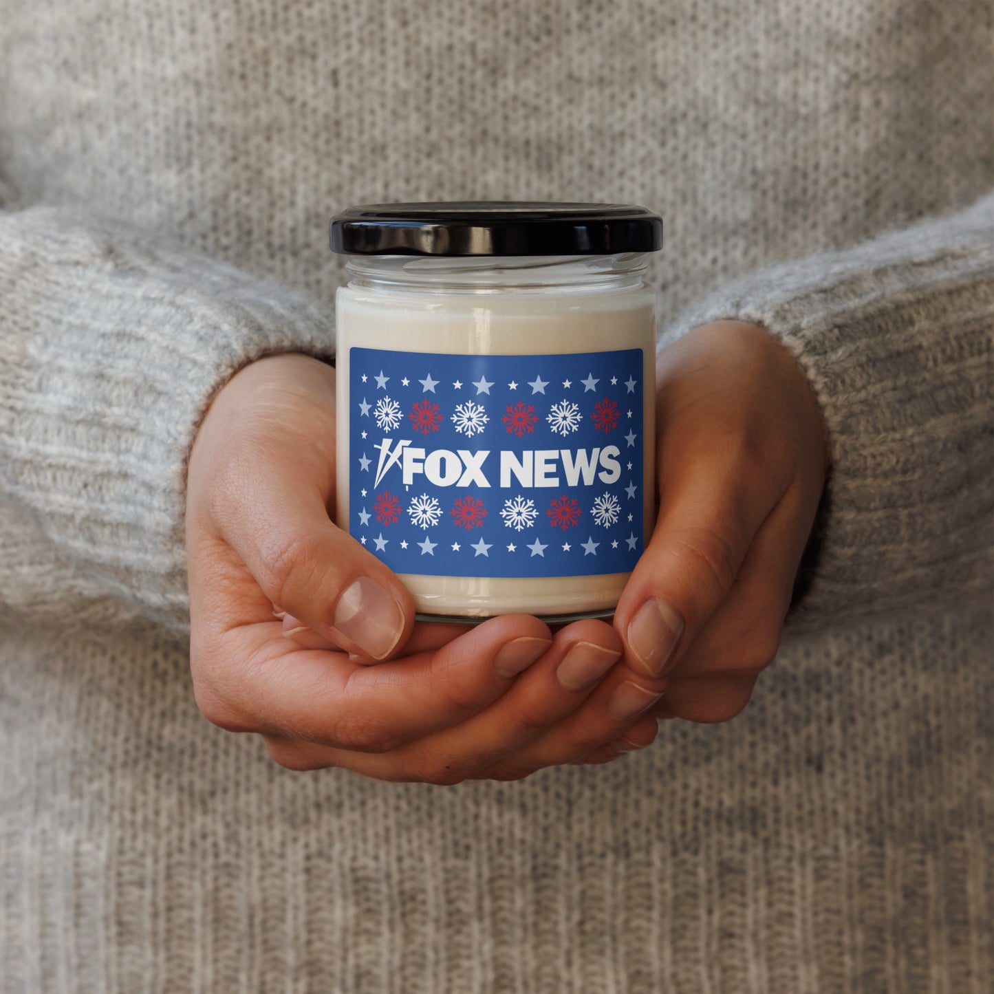 FOX News Holiday Snowflakes Scented Candle