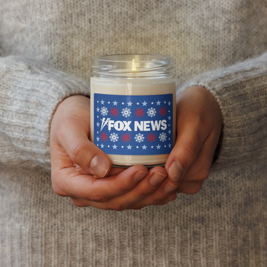 FOX News Holiday Snowflakes Scented Candle-10