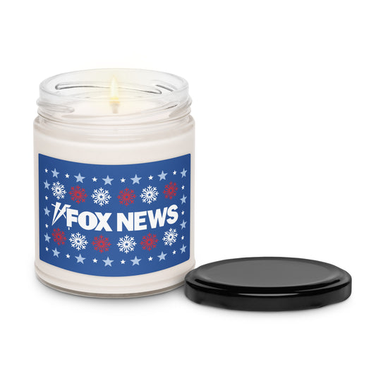 FOX News Holiday Snowflakes Scented Candle-14