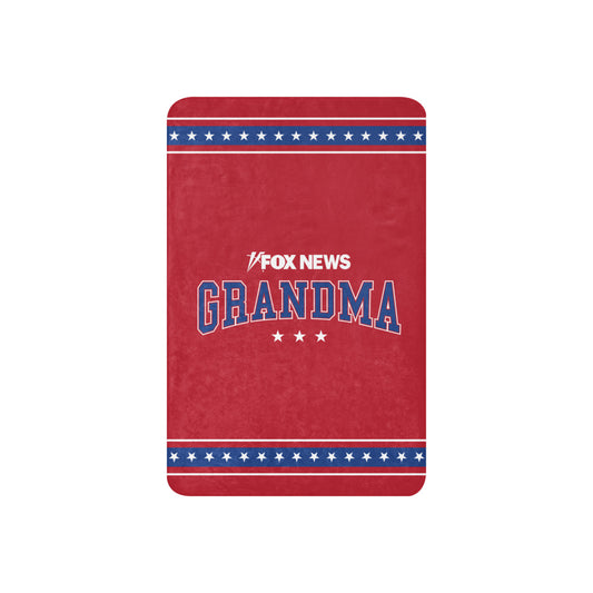 Fox News Grandma Sherpa Blanket 37 in x 57 in