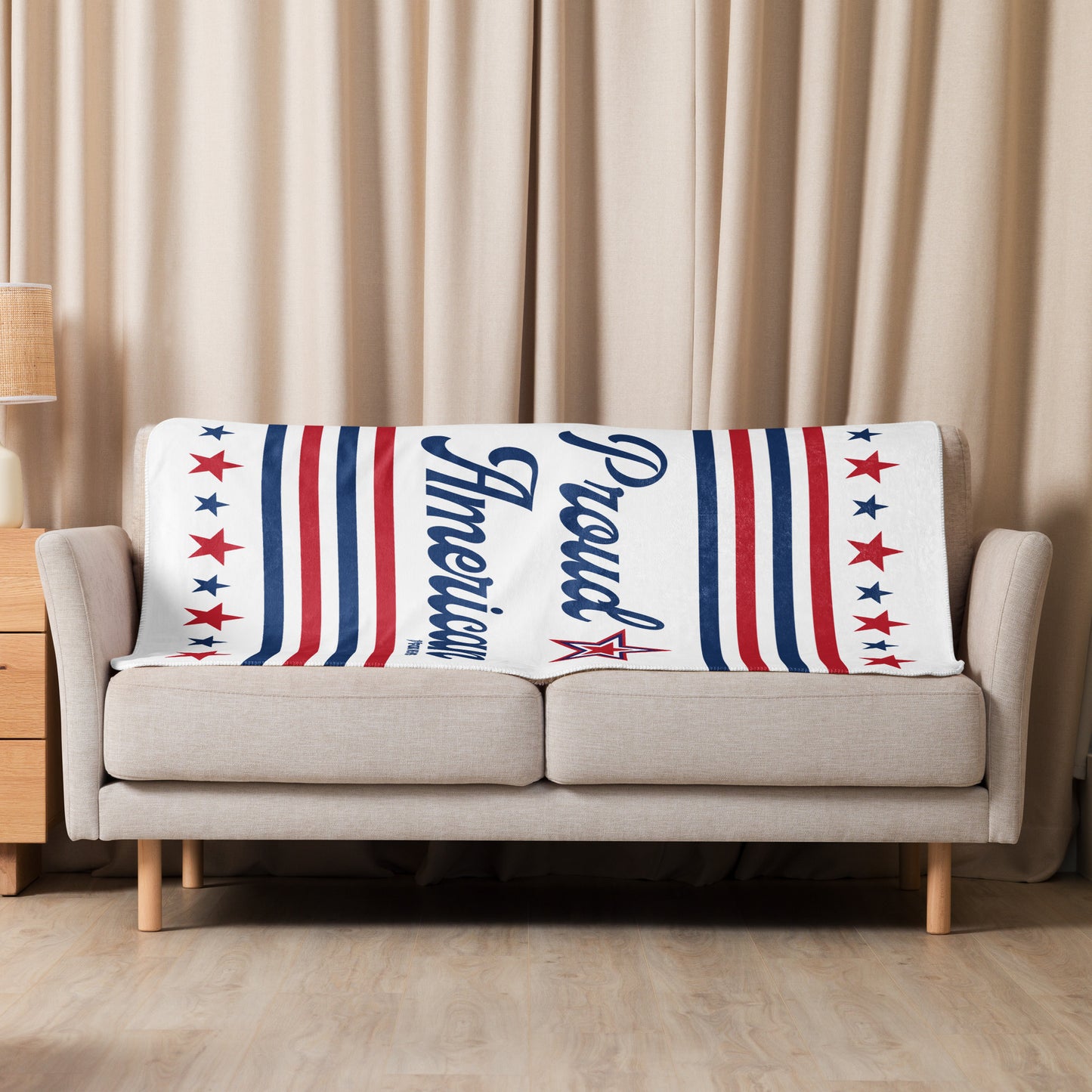 FOX News Proud American Sherpa Blanket