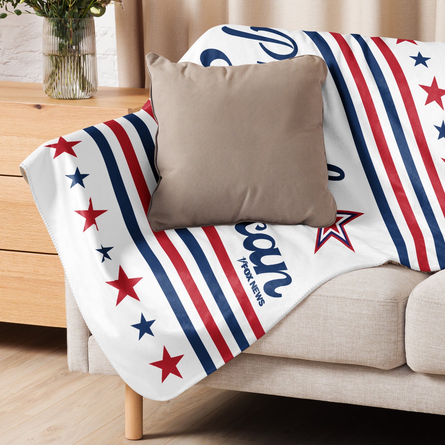 FOX News Proud American Sherpa Blanket