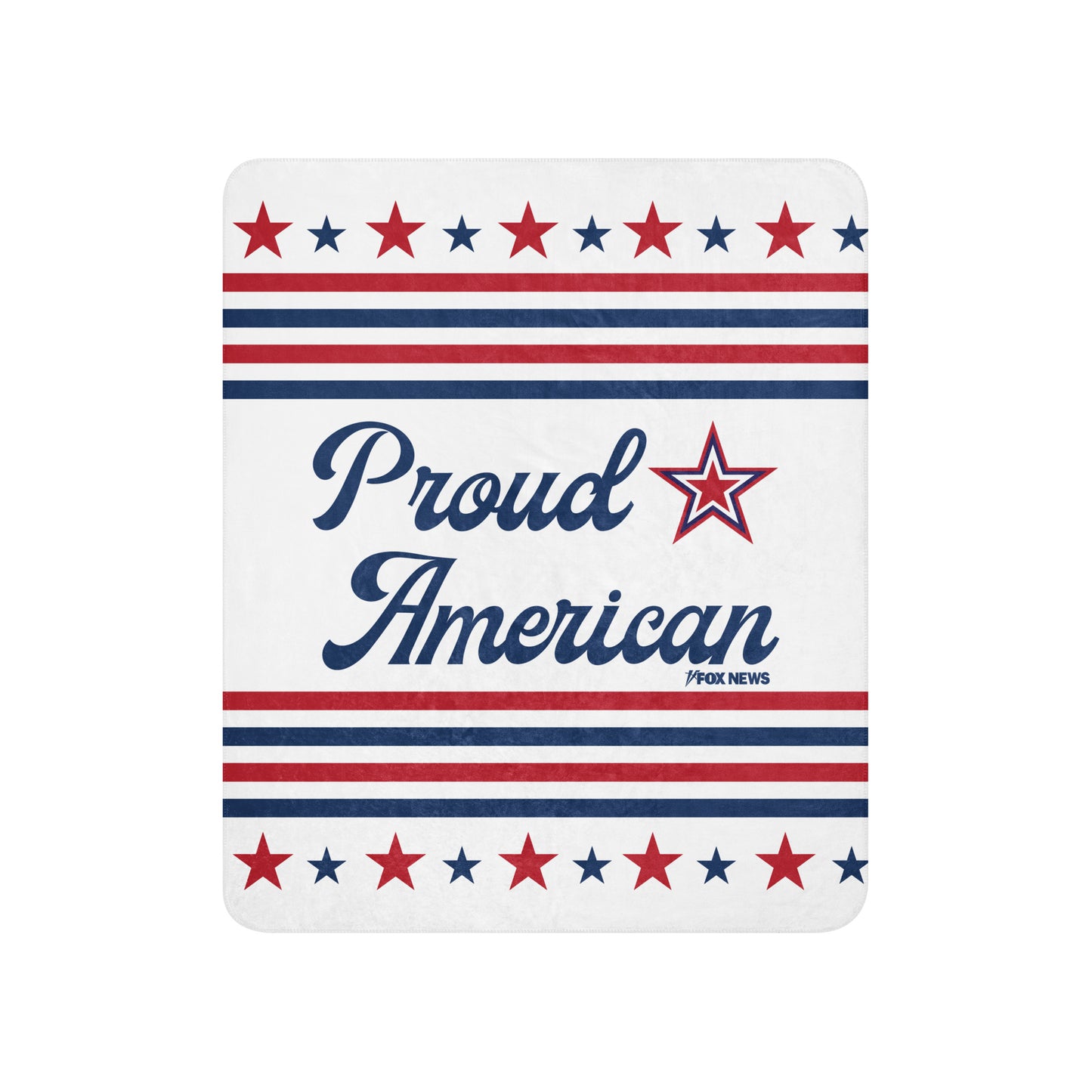 FOX News Proud American Sherpa Blanket