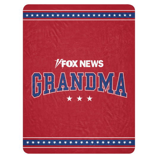 Fox News Grandma Sherpa Blanket 60 in x 80 in