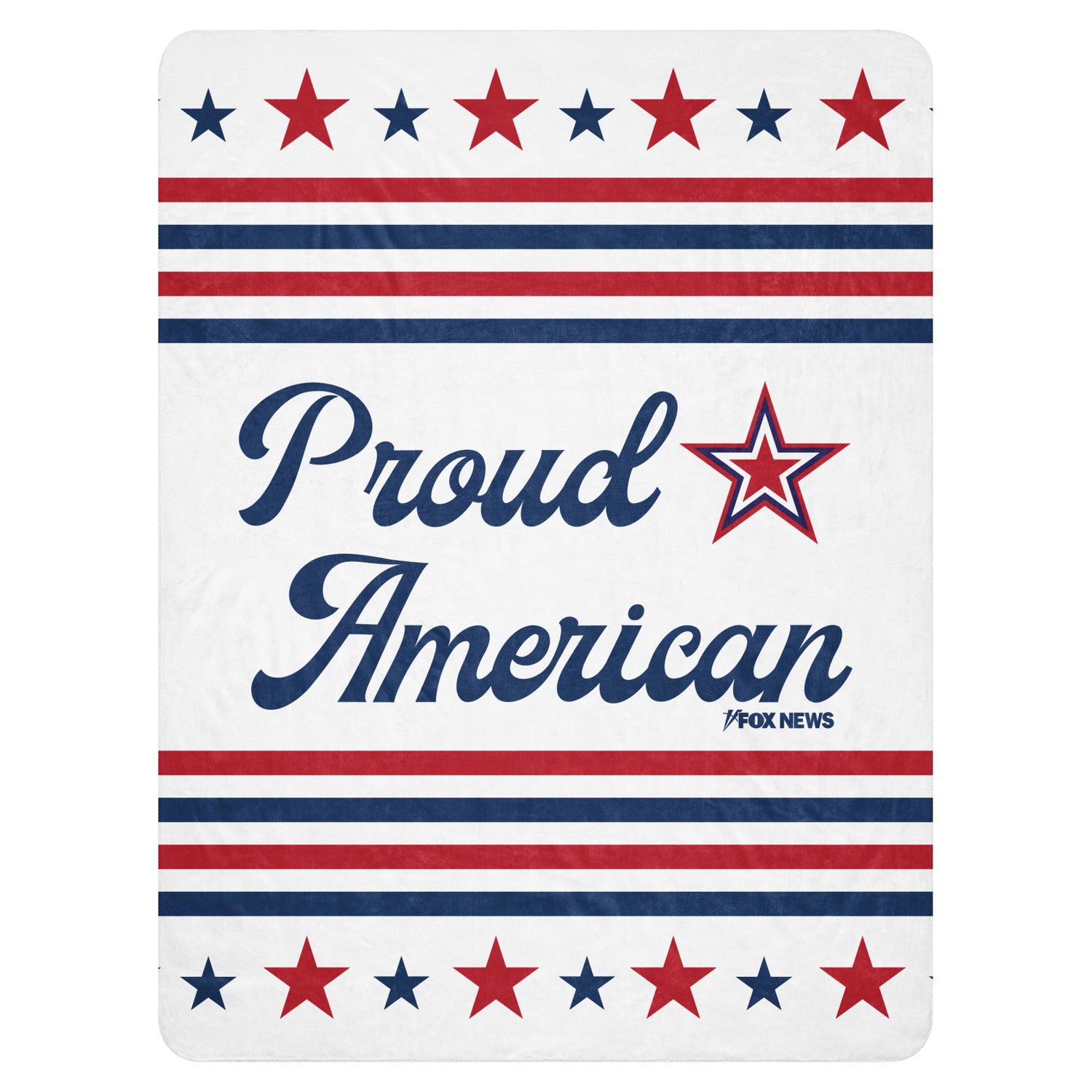 FOX News Proud American Sherpa Blanket