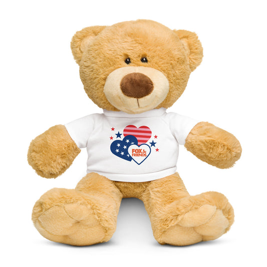 FOX & Friends Hearts Teddy Bear