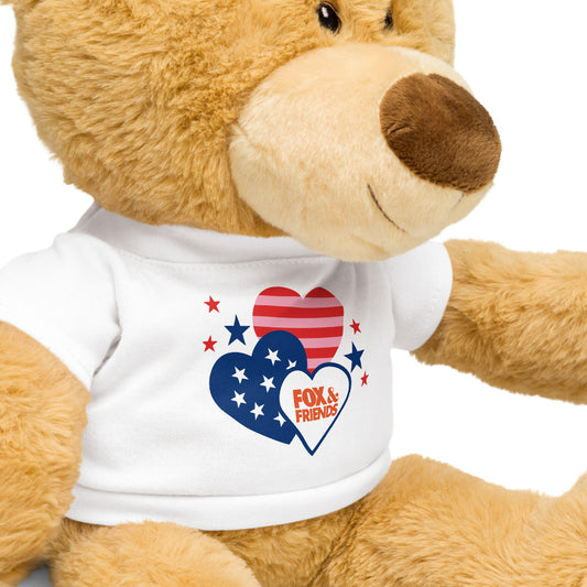 FOX & Friends Hearts Teddy Bear