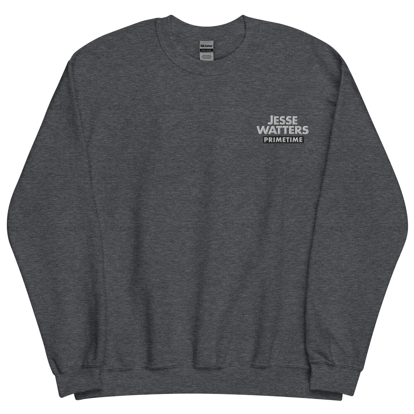 Jesse Watters Primetime Embroidered Logo Crewneck