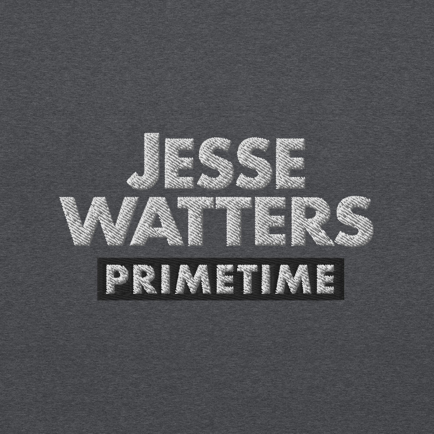 Jesse Watters Primetime Embroidered Logo Crewneck