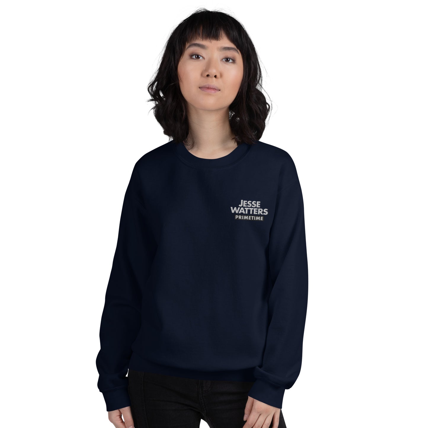 Jesse Watters Primetime Embroidered Logo Crewneck