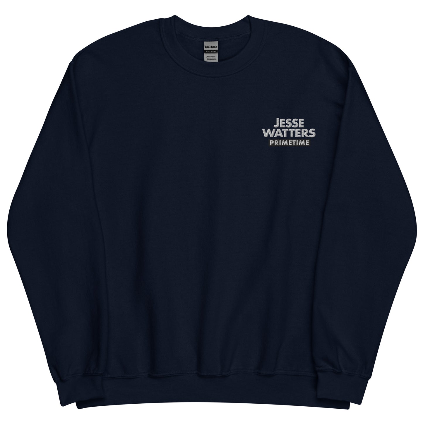 Jesse Watters Primetime Embroidered Logo Crewneck